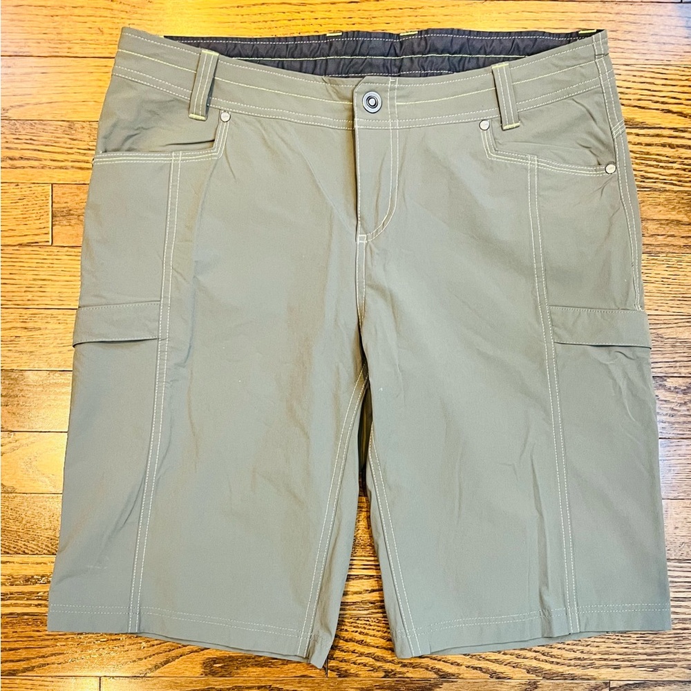 KÜHL Women’s Olive Green Hiking Shorts Size 14